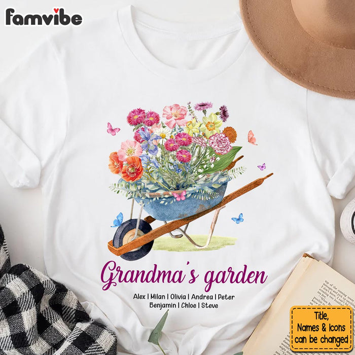 Personalized Gift For Grandma's Garden Shirt - Hoodie - Sweatshirt 31780 1