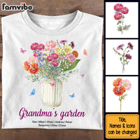 Personalized Gift For Grandma's Garden Shirt - Hoodie - Sweatshirt 31780 thumb 1