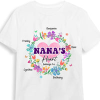 Personalized Pinky Grandma's Heart Belongs To Kids Shirt - Hoodie - Sweatshirt 31781 thumb 1
