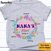 Personalized Pinky Grandma's Heart Belongs To Kids Shirt - Hoodie - Sweatshirt 31781 thumb 1