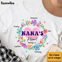 Personalized Pinky Grandma's Heart Belongs To Kids Shirt - Hoodie - Sweatshirt 31781 thumb 1