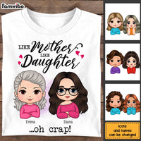 Personalized Mother's Day Gift Like Mother Like Daughter Shirt - Hoodie - Sweatshirt 31784 thumb 1