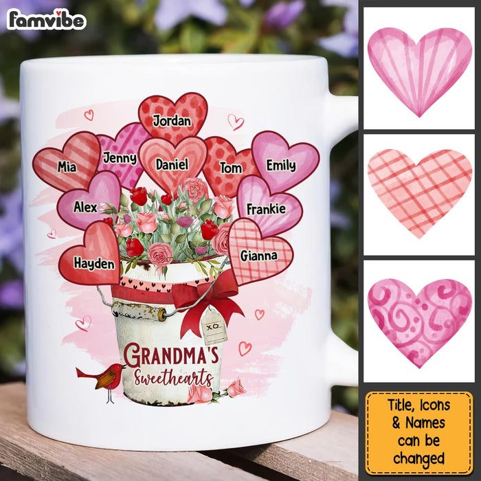 Personalized Grandma's Sweetheart Mug 31785 1