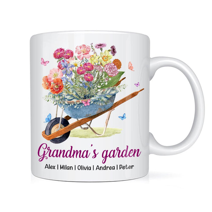 Personalized Gift For Grandma's Garden Mug 31787 1