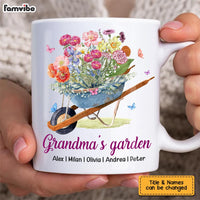 Personalized Gift For Grandma's Garden Mug 31787 thumb 1