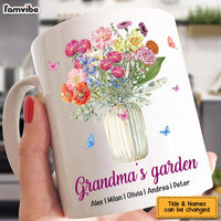 Personalized Gift For Grandma's Garden Mug 31787 thumb 1
