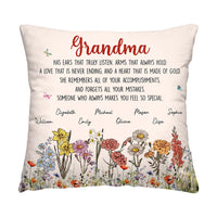 Personalized Gift For Grandma Garden Pillow 31792 thumb 1