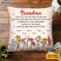 Personalized Gift For Grandma Garden Pillow 31792 thumb 1
