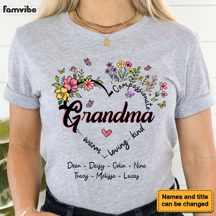 Personalized Compassionate Grandma Shirt - Hoodie - Sweatshirt 31797 ...