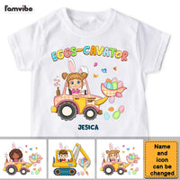 Personalized Easter Gift For Granddaughter Eggs-Cavator Kid T Shirt - Kid Hoodie - Kid Sweatshirt 31801 thumb 1