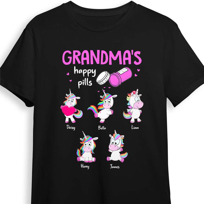 Personalized Grandma's Happy Pills Shirt - Hoodie - Sweatshirt 31803 1