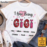Personalized Gift For Grandma I Love Being Nana Shirt - Hoodie - Sweatshirt 31804 thumb 1