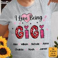 Personalized Gift For Grandma I Love Being Nana Shirt - Hoodie - Sweatshirt 31804 thumb 1
