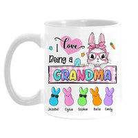 Personalized I Love Being A Grandma Easter Bunny Mug 31809 thumb 1