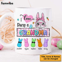 Personalized I Love Being A Grandma Easter Bunny Mug 31809 thumb 1