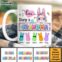 Personalized I Love Being A Grandma Easter Bunny Mug 31809 thumb 1