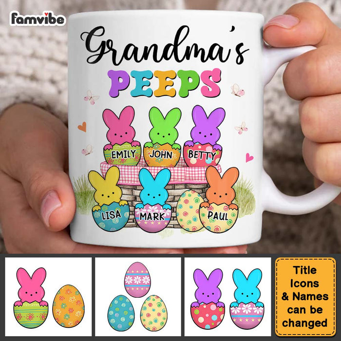 Personalized Grandma Peeps Easter Mug 31811 1