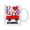 Personalized Gift For Grandma Polka Dot Truck Mug 31812 1