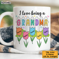 Personalized I Love Being Grandma Mug 31813 thumb 1