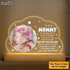 Personalized Baby 1st Mother's Day I Feel The Safest Plaque LED Lamp Night Light 31815 1