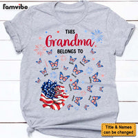 Personalized Gift For Grandma This Grandma Belongs To Shirt - Hoodie - Sweatshirt 31817 thumb 1