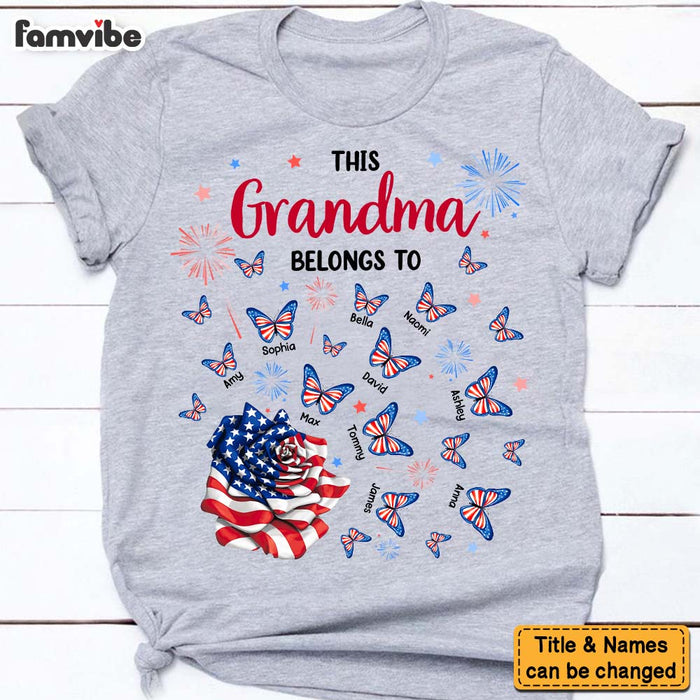 Personalized Gift For Grandma This Grandma Belongs To Shirt - Hoodie - Sweatshirt 31817 1