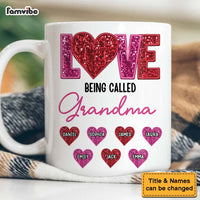 Personalized Love Being Called Grandma Mug 31818 thumb 1
