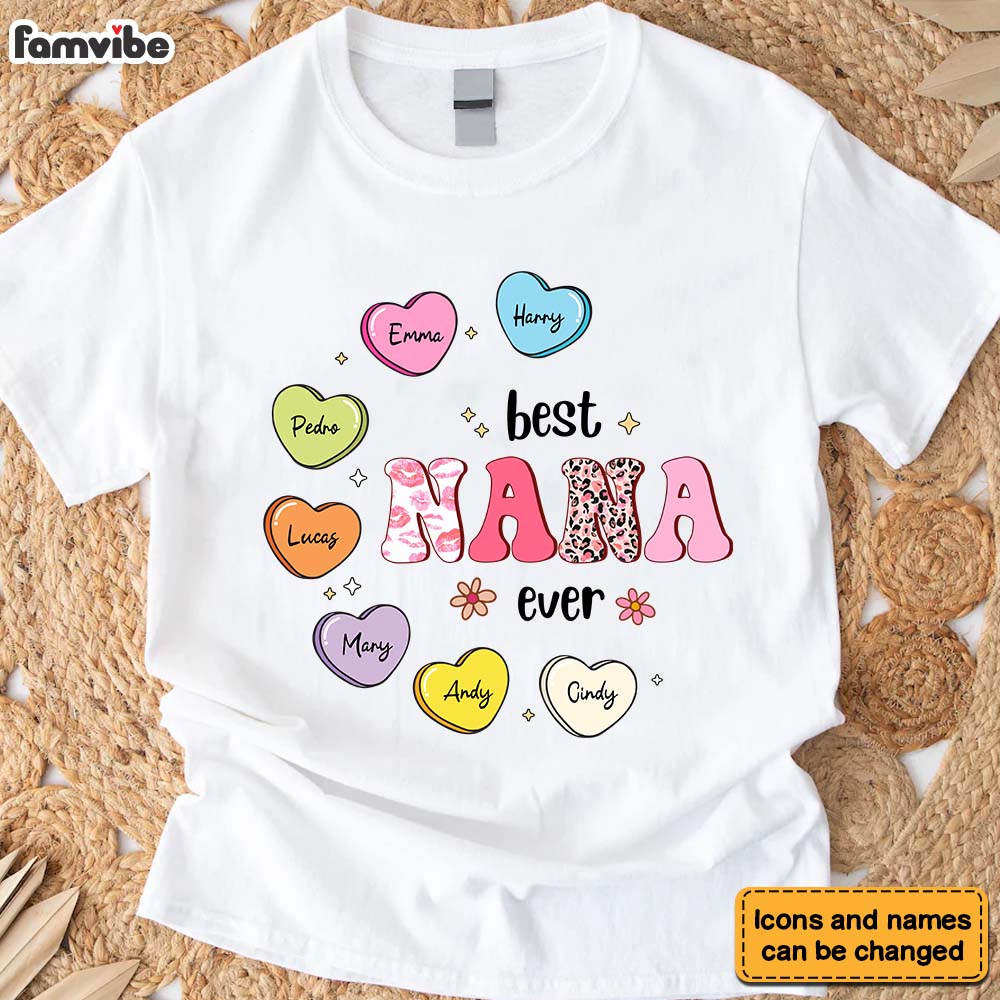 Personalized Gift For Nana Mom's Love Shirt Hoodie Sweatshirt 31824 Primary Mockup