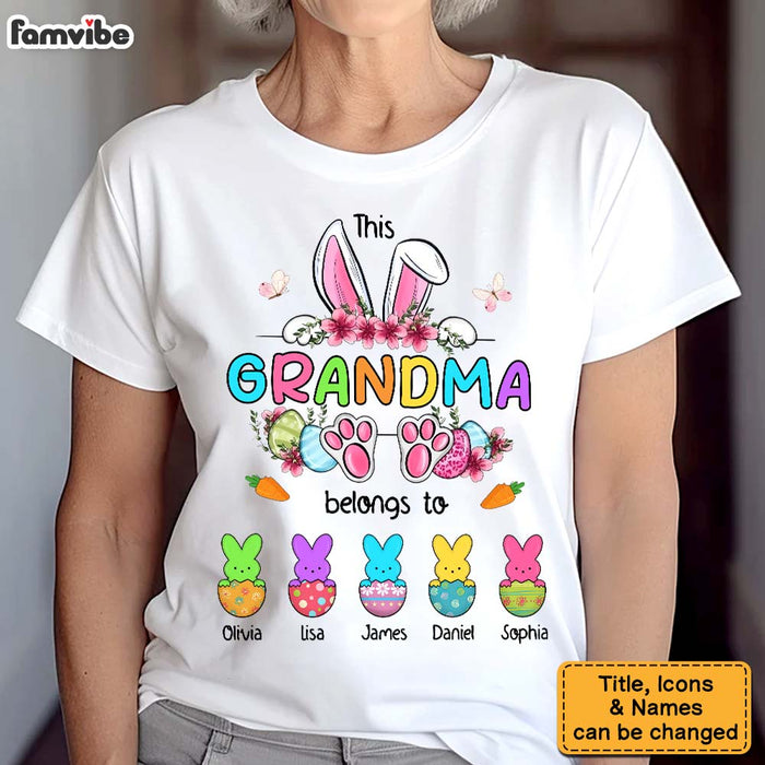 Personalized Gift For Grandma This Grandma Belongs To Easter Shirt - Hoodie - Sweatshirt 31828 1