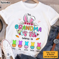 Personalized Gift For Grandma This Grandma Belongs To Easter Shirt - Hoodie - Sweatshirt 31828 thumb 1