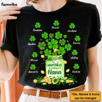 Personalized Gift For Grandma Happiness Is Being Nana Patrick's Day Shirt - Hoodie - Sweatshirt 31829 thumb 1