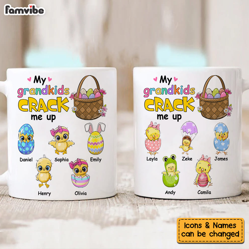 Personalized Gift For Grandma Easter Mug 31841 Primary Mockup
