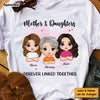 Personalized Gift For Mother And Daughters Forever Linked Together Shirt - Hoodie - Sweatshirt 31843 1