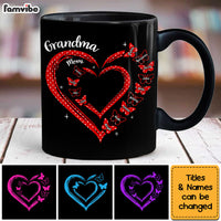 Personalized Gift For Grandma Heart Polka Dot Mug 31844 thumb 1
