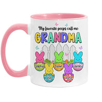 Personalized Easter Gift Favorite Peeps Call Me Grandma Mug 31846 thumb 1