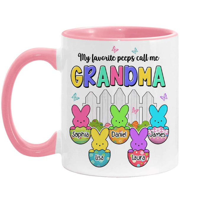 Personalized Easter Gift Favorite Peeps Call Me Grandma Mug 31846 1