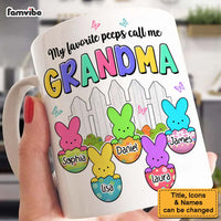 Personalized Easter Gift Favorite Peeps Call Me Grandma Mug 31846 thumb 1