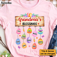 Personalized Easter Gift Grandma's Blessings Shirt - Hoodie - Sweatshirt 31847 thumb 1