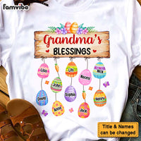 Personalized Easter Gift Grandma's Blessings Shirt - Hoodie - Sweatshirt 31847 thumb 1
