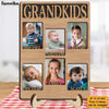 Personalized Gift For Grandma Photo Grandkids 2 Layered Wooden Plaque 31852 1