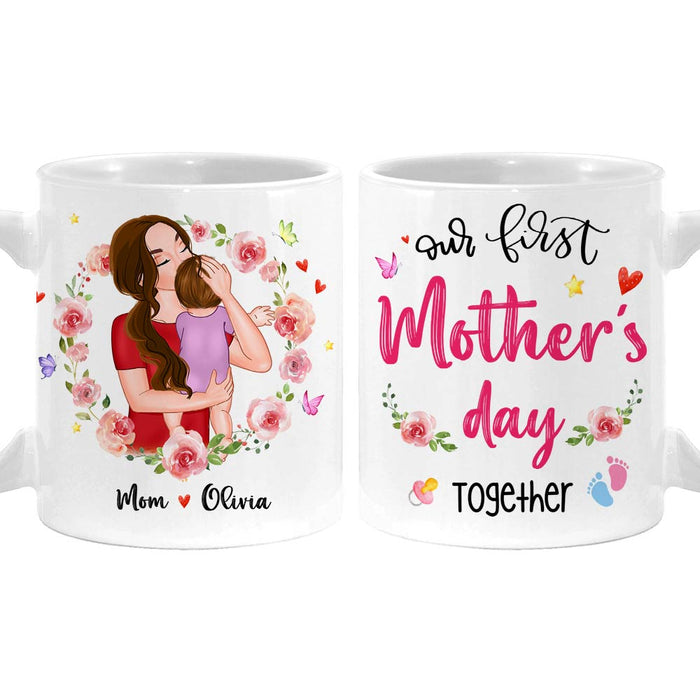 Personalized First Mother's Day Gift Our First Mother's Day Together Mug 31854 1