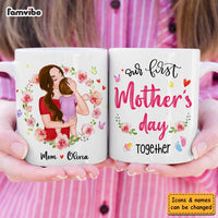 Personalized First Mother's Day Gift Our First Mother's Day Together Mug 31854 thumb 1