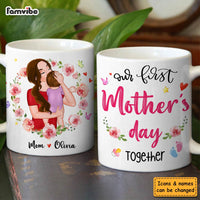 Personalized First Mother's Day Gift Our First Mother's Day Together Mug 31854 thumb 1