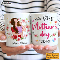 Personalized First Mother's Day Gift Our First Mother's Day Together Mug 31854 thumb 1