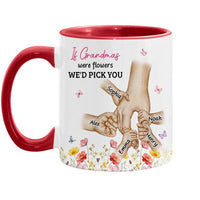 Personalied Gift For Grandma Were Flower Mug 31857 thumb 1