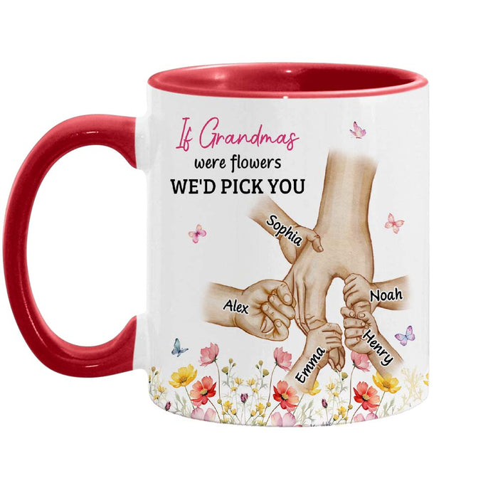Personalied Gift For Grandma Were Flower Mug 31857 1