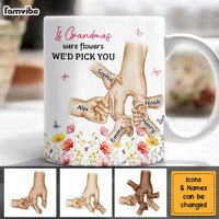 Personalied Gift For Grandma Were Flower Mug 31857 thumb 1