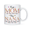 Personalized Gift For Nana First Mom Now Grandma Flower Pattern Mug 31743 31859 thumb 1