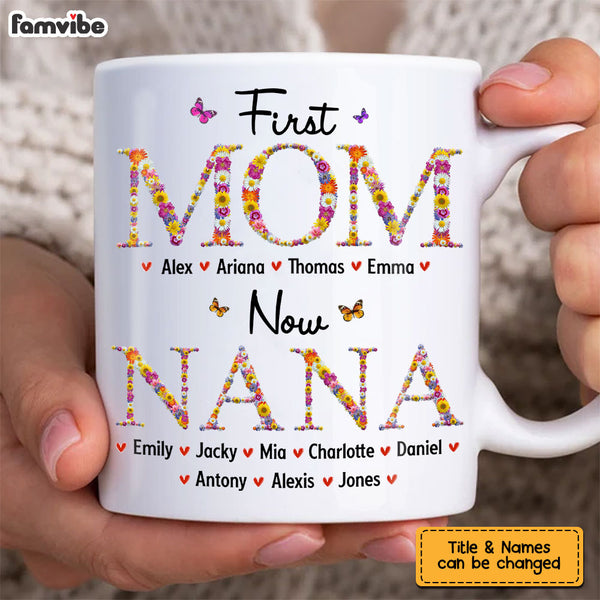 Embrace the Love and Legacy: Personalized Gift for Nana - First Mom ...