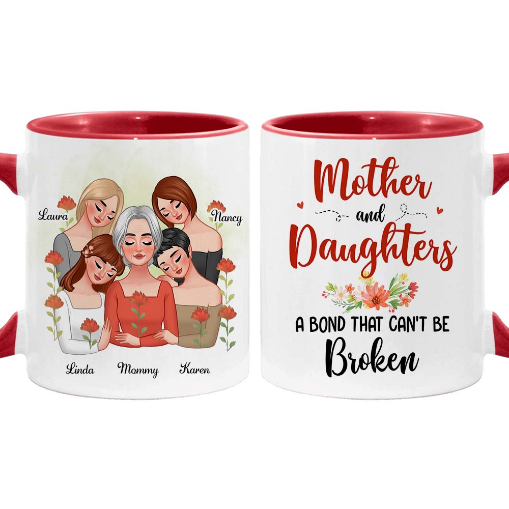 Personalized Gift For Mother & Daughters A Bond Mug 31860 Primary Mockup